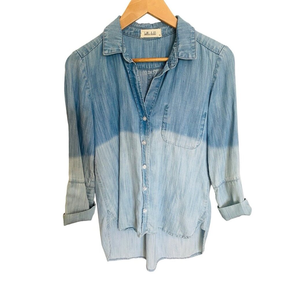 Women’s Bella Dahl Ombré Top Size Small Inside Top Pocket - Picture 1 of 7
